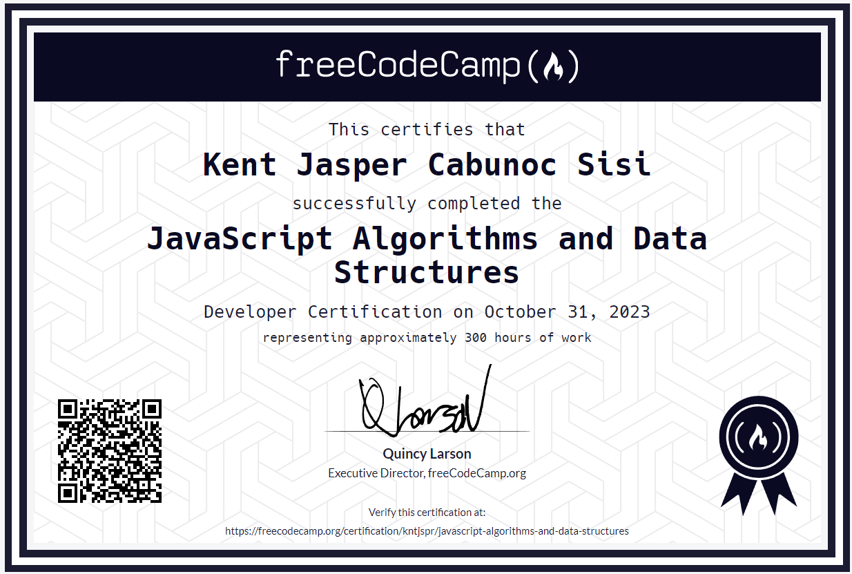 JavaScript Algorithms and Data Structures